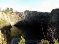Le cratère volcanique de Montpeloux Le cratère volcanique de Montpeloux