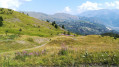 Les cols de la Chal et d'Arves depuis le Corbier Les cols de la Chal et d'Arves depuis le Corbier