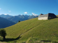 Granges de Grascouéou depuis Agos Granges de Grascouéou depuis Agos
