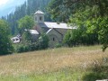Abbaye de Boscodon depuis Savines-le-Lac Abbaye de Boscodon depuis Savines-le-Lac