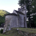 La vallée de la Dordogne au pied de Servières-le-Château La vallée de la Dordogne au pied de Servières-le-Château