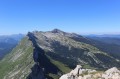 Roc Cornafion depuis Prélenfrey, par le Col Vert Roc Cornafion depuis Prélenfrey, par le Col Vert