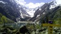 Le Lac du Lauvitel à partir de la Danchère Le Lac du Lauvitel à partir de la Danchère