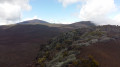 Le Piton de la Fournaise vu du Pas des Sables Le Piton de la Fournaise vu du Pas des Sables