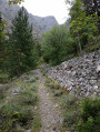 Bocca di Capronale depuis la vallée du Fangu Bocca di Capronale depuis la vallée du Fangu