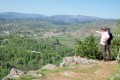 Oppidum de Jastres et corniche sur la Louyre Oppidum de Jastres et corniche sur la Louyre