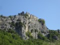 L'église, les ruines du château au Vieux Village de Soyans L'église, les ruines du château au Vieux Village de Soyans