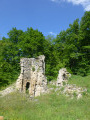 Le monastère Saint-Michel par le hameau de Saint-Sauveur Le monastère Saint-Michel par le hameau de Saint-Sauveur