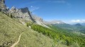 Les Balcons Est du Vercors par l'Abri de la Peyrouse au départ de Bourgmenu Les Balcons Est du Vercors par l'Abri de la Peyrouse au départ de Bourgmenu